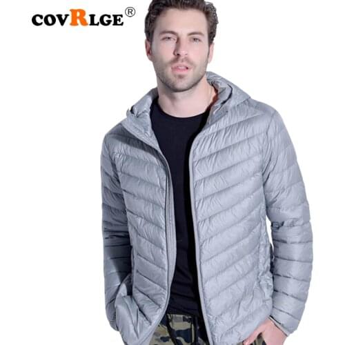 Covrlge Men's Light Down Jackets