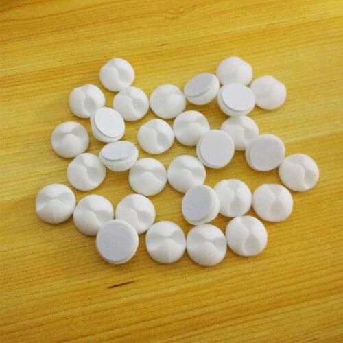 DHL 2000PCS/lot Colorful Multipurpose Cable Wire Organizer Cable Clip Tidy USB Charger Cord Holder desktop Fixed clamp