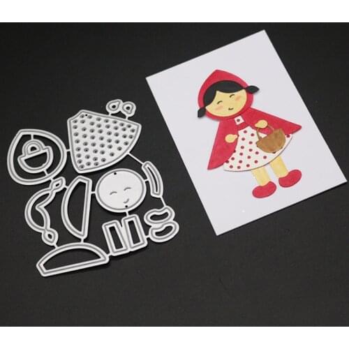 Santa Claus design Metal cutting mold scrapbook album embossing DIY paper card making decorative mold process