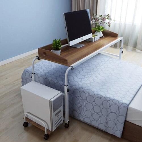 Ergonomic Computer Desks Notebook Movable Laptop Desks Big Bed Table 120cm*45cm Home Furniture