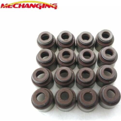 GA14DE GA15DE For NISSAN SUNNY 1.4 16PCS Valve Stem Oil Seal Seals Valve stem Gasket Engine Gasket