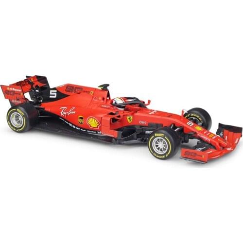 Bburago 1:18 Formula Racing Car SF90 # 5 # 16 Static Simulation Alloy Model Car