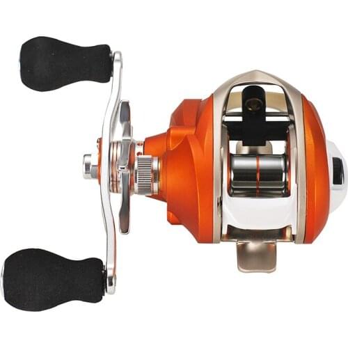 Lizard fishing baitcasting reel aluminium frame but super light 179G magnetic brake for both fresh and salt water fishing reel