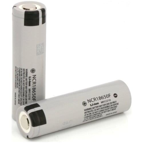 2pcs/lot Original Panasonic NCR18650F 2900mAh 18650 3.7V Low Temperature Resistant Battery Rechargeable Lithium Batteries Cell