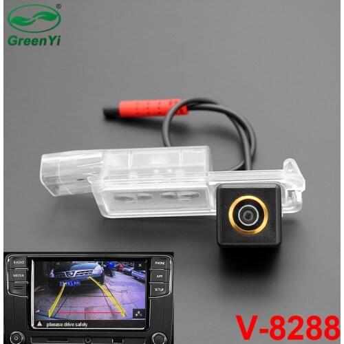 CANBUS Data Trajectory Line RCD330 Vehicle Reverse Backup Rear View Camera For Audi VW MQB PQ MIB Original Stereo Monitor