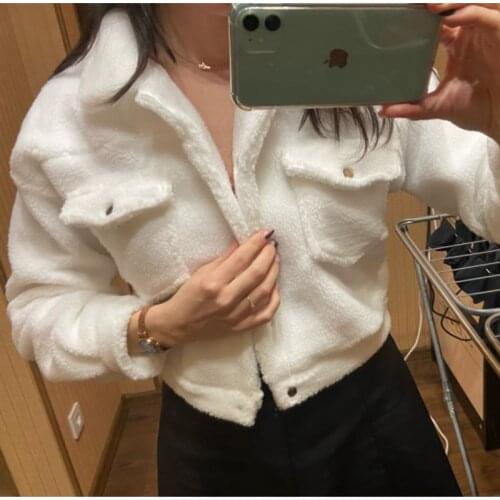 Tracyen Women's White Jackets