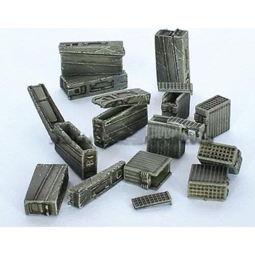 Unassambled 1/35 modern Scene accessories Resin figure miniature model kits Unpainted