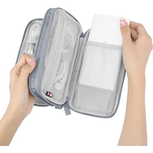 Protective Travel Power Bank Carrying Case Protable External Charger Battery Power Bank Storage Case for 20000mAh Romoss Charger