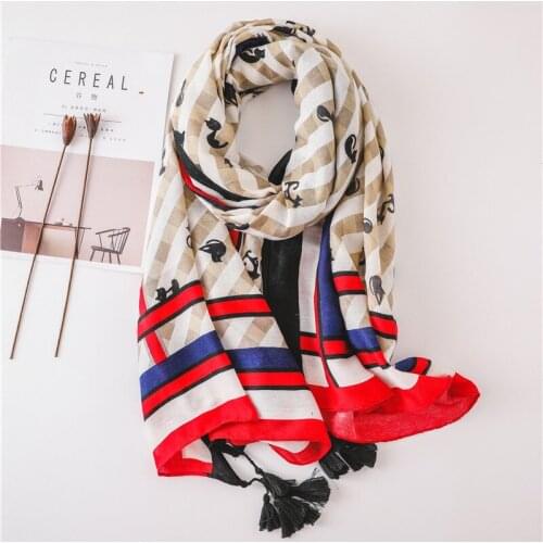 Yishine Cute Cats Animal Design Women Seaside Ladies Shawls Long Scarf Summer Creative Pashmina Beach Shawl 180*90cm
