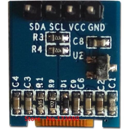 0.49 inch 4PIN White OLED screen SSD1306 Drive IC 64*32 QT1306P24 Cable IIC I2C Interface 64x32 oled display module