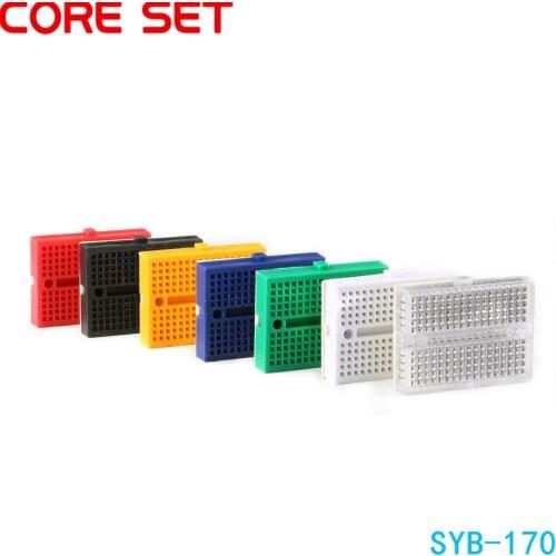 1pcs 170 Point Breadboard PCB Board SYB-170 SYB170 Tie-points Experiment Solderless Test Develop for Arduino Electronic Kit