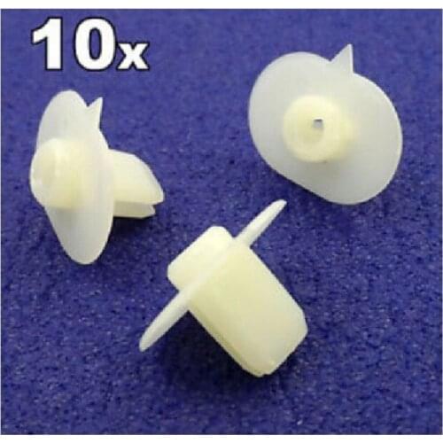 10x For Honda bumper to fender bearing plastic spout nut for screws