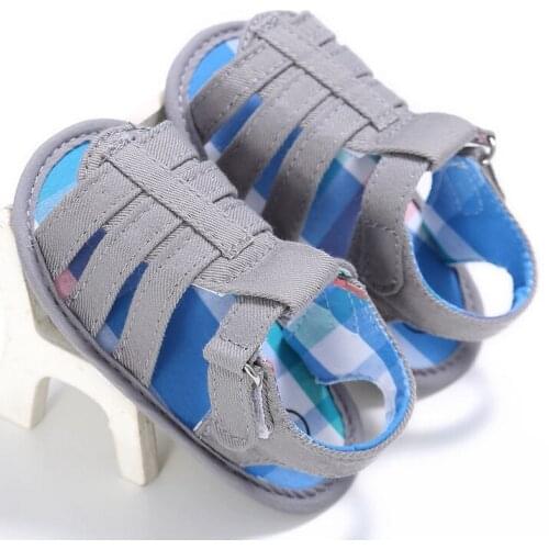 2021 Newborn Baby Summer Shoes Girls Boys Canvas Sandals Anti Slip Hollow Casual Infant Toddler Shoes Boys Sneaker For 0-18M