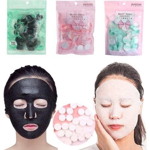 30/50Pcs Ultra-Thin Moisturizing DIY Face Mask Disposable Compression Face Mask Sheet Mask Skin Care Tool Compressed Mask Paper