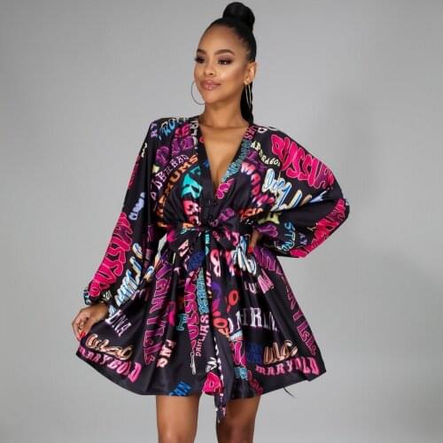 African Dresses For Women African Clothes Africa Dress Print Dashiki Ladies Clothing Ankara Plus Size Africa Women Dress