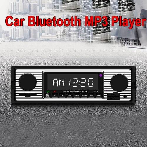 Avtagnitola retro car radio bluetooth MP3 Player USB FM retro radio classic auto radio player Bluetooth Stereo Vehicle