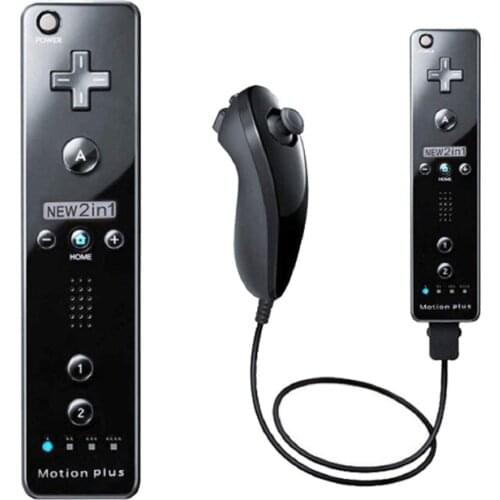 Wireless Remote Controller with Motion Plus for Nintendo Wii, Remote Controller for Nintendo Wii