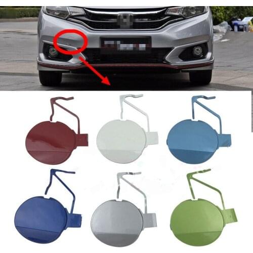Cafoucs Brand New Colorful Front Bumper Tow Hook Cover Cap 71104-T5H-H50 For Honda Fit 2018-2019