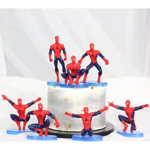 Marvel The Avengers The Amazing Iron Spider man Hero Returning Doll Decoration Car Toy model Figure The best gift for a friend