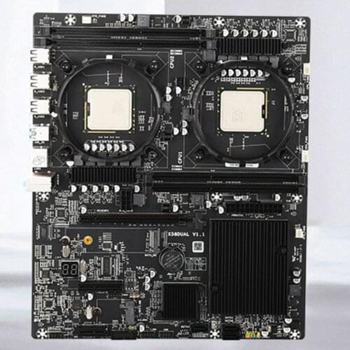 Mainboard X58 E-ATX DDR3 ALC662 Sound Card Chip PCIE X16 Support SATA 2.0 USB 3.0 M.2 NVME Interface USB 3.0 USB 2.0
