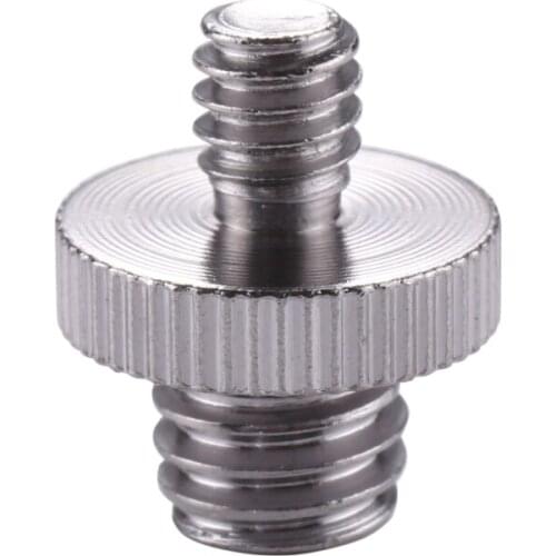 PU331 1/4 To 3/8 Inch Camera Tripod Screw Adapter Mount Converter Stand Metal Screw Adapter For Flash Mount Camera Holder