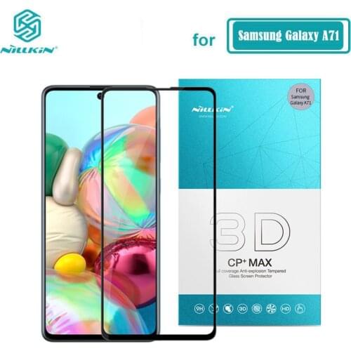 Nillkin Tempered Glass For Samsung Galaxy A51 A71 M51 3D CP+MAX Full Cover Screen Protector For Samsung A71 Glass