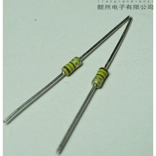 Original new 100% high precision inductive capacitance 180PF 50V 1% silver ceramic pipe (Inductor)