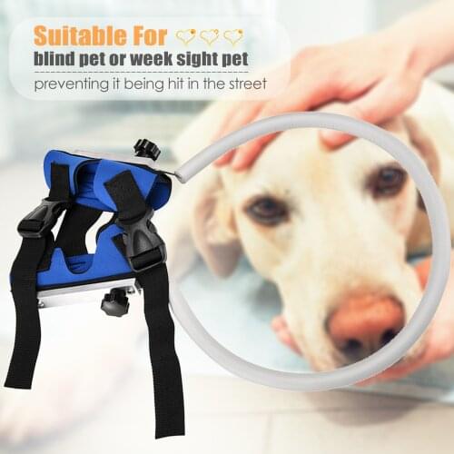 Pet Anti-Collision Ring Blind Dog Halo Collar, Harness Guiding Device Pet Vest