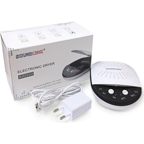 Hearing Aid Dryer Dehumidifier IEM Electronic Drying Case Dryer Dry Box with 3/6 H Timer