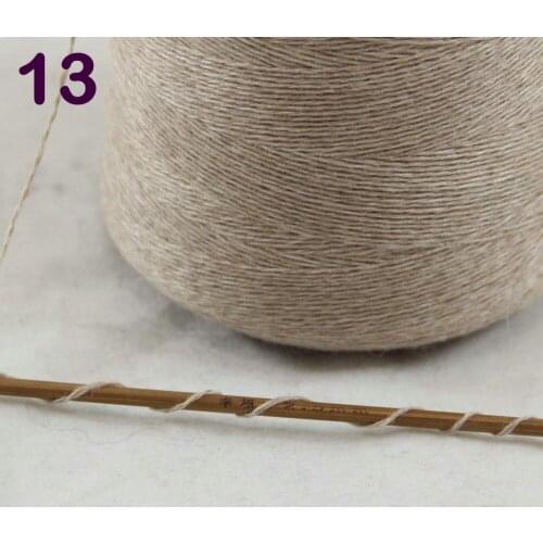Sales 1X500g high quality 100% pure cashmere warm soft hand-woven tower yarn Biege 262-5013