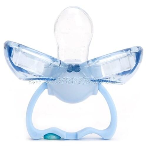 Infant Baby Safety Pacifier Silicone Soother Newborn Nipples #T026