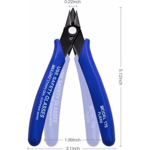 3D Printer Parts Plato. PLATO 170 U.S. US American Wishful Clamp DIY Electronic Diagonal Pliers Side Cutting Nippers Wire Cutter