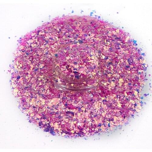 1kg/Pack Mixed Chunky Nail Glitter 12 colors Holographic Irregular Glitter Sequins Sparkly Flakes Slices Manicure Nail Glitter
