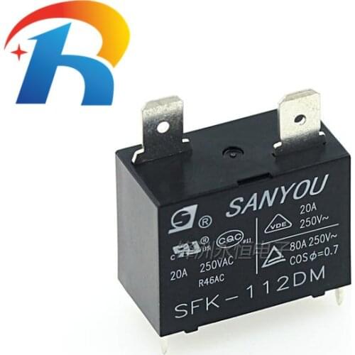 5pcs/lot SFK-112DM special relay for air conditioning replaces HF102F-12V/G4A-1A-E-12VDC