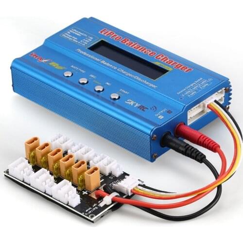 6 Packs XT30 1S 2S 3S 20A XT30 Plug Lipo Battery Parallel Charging Board for IMAX B6 Charger RC Car Drone Balance Charge Part