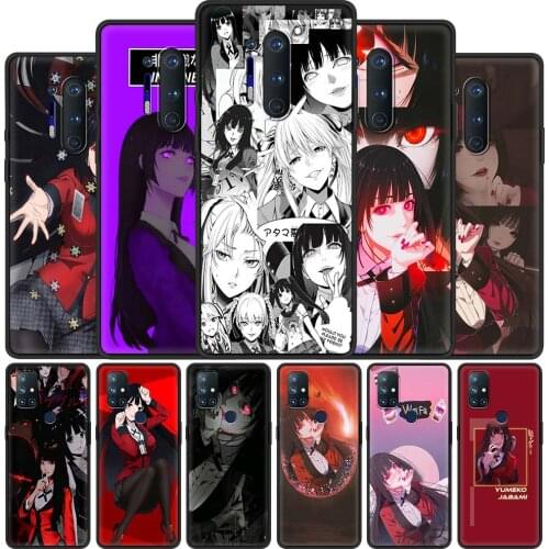 For OnePlus 8 Nord 7Pro Case For One Plus Z N10 5G 8T 7 Pro n100 7T 6T Full Protection Soft Phone Cover Anime Kakegurui Jabami