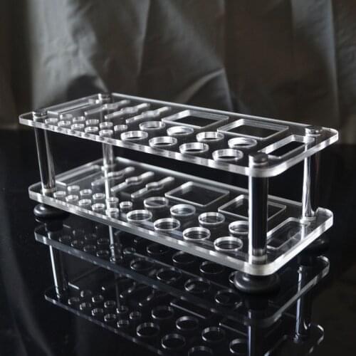 DIY Leather Tool Rack Leather Table Storage Rack Box Frame Straddle Tool Punch punch Tool Storage Leather Tools Holder