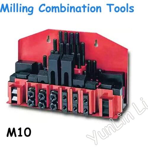 Milling Machine Hard 58pcs of Mold Parts Universal Fixture Group Code Iron Plus Mill Tools M10