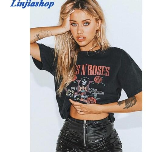 Fashion T-shirt girl high quality soft cotton fabric summer tops women plus size black tees streetwear easy fit femme vestidos