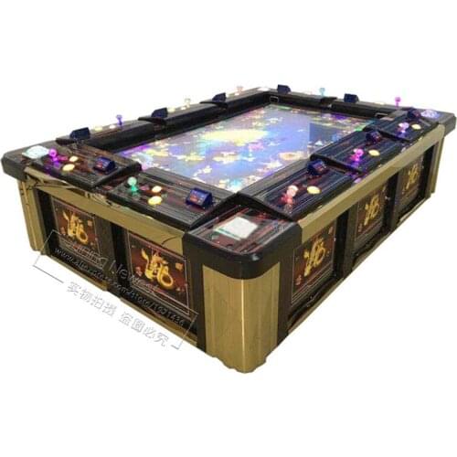 8 Players Amusement Gambling Machine Fish Hunter Arcade Fish Casino Games Cabinet Video Machine Fishing Game Machine