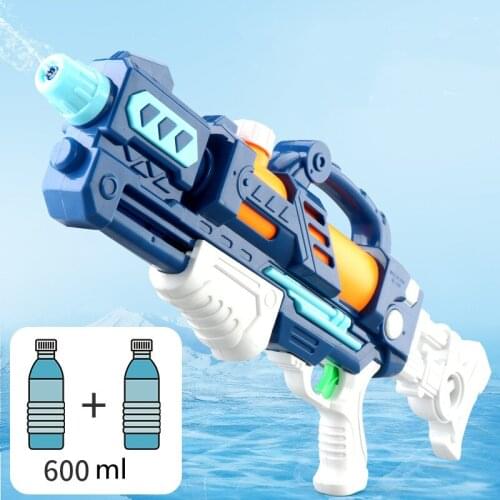 Montessori Toys 600ML Large Size Water Guns Water Fun Pools Gun Toys Large Size Summer Outdoor Toys for Beach Gift for Boys