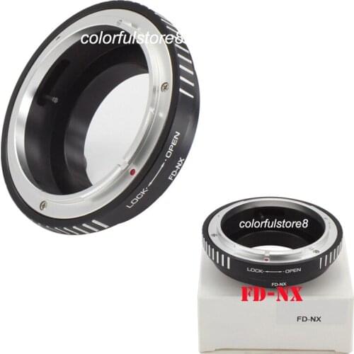 Pro FD-NX Lens Adapter Ring For Canon FD Lenses to For Samsung NX Mount Camera NX5 NX10 NX11 NX20 NX100 NX200 NX210 NX300 NX1000