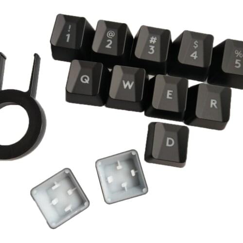 12Pcs Bump Keyboard Keycaps for logitech G413 G613 G910 G810 G310 Backlit Keycap Drop shipping