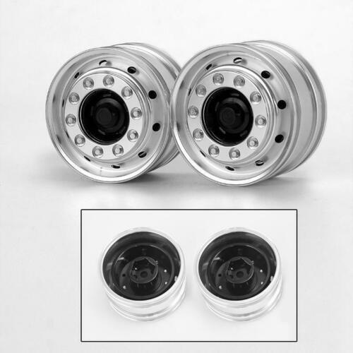 LESU Metal Wheel Hub Hex Brake 1/14 RC Tmy VOL FH16 FH12 Tractor Truck Axle Wide Type TH15094