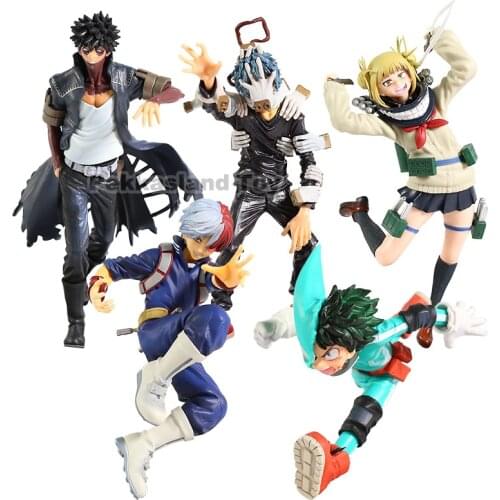 My Hero Academia Banpresto Zoukei Midoriya Izuku Todoroki Shoto Shigaraki Tomura Himiko Toga Dabi PVC Figure Model Toy