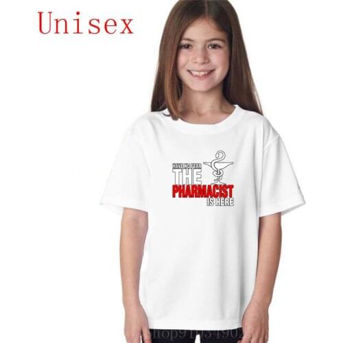 Have No Fear The Pharmacist Is Here girls tops irl clothes teenage girls clothing kids tshirts boys shorts nice cool colorful