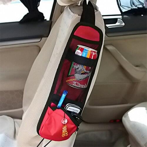 Car Storage Bag Auto Seat Side Bag Pocket net for Toyota Tacoma Tercel Tiara Van Venza Yaris Hiace Prius V Hilux Land Cruis