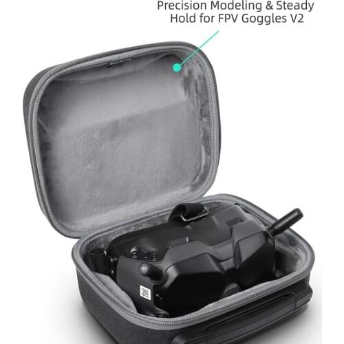 Sunnylife Portable Carrying Case precision modeling For DJI FPV Goggles V2 Shock-proof Hard Case