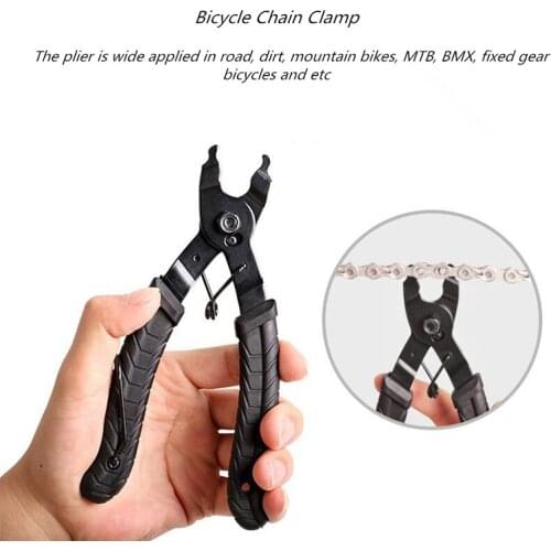Cycling Chain Cutting Pliers Chain Repairing Kits with Hook up Multi Link Plier Chain Clamp Magic Buckle Bicycle Repair Tool