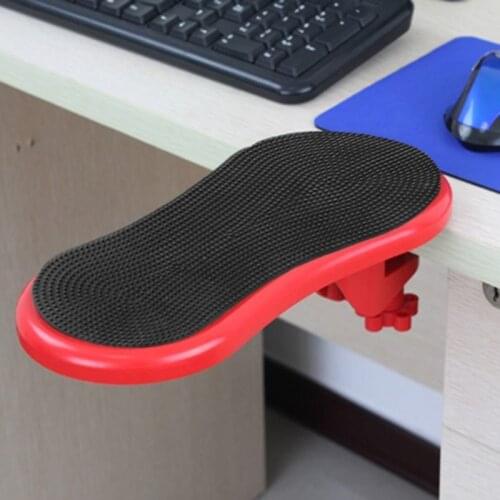 Rotating Computer Arm Rest Pad Ergonomic Adjustable PC Wrist Rest Extender Desk Hand Bracket Home Office Mouse Pad